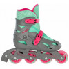 Роликовые коньки PLAYLIFE KIDS SKATES Riddler Graphite Grey POWERSLIDE 31-34